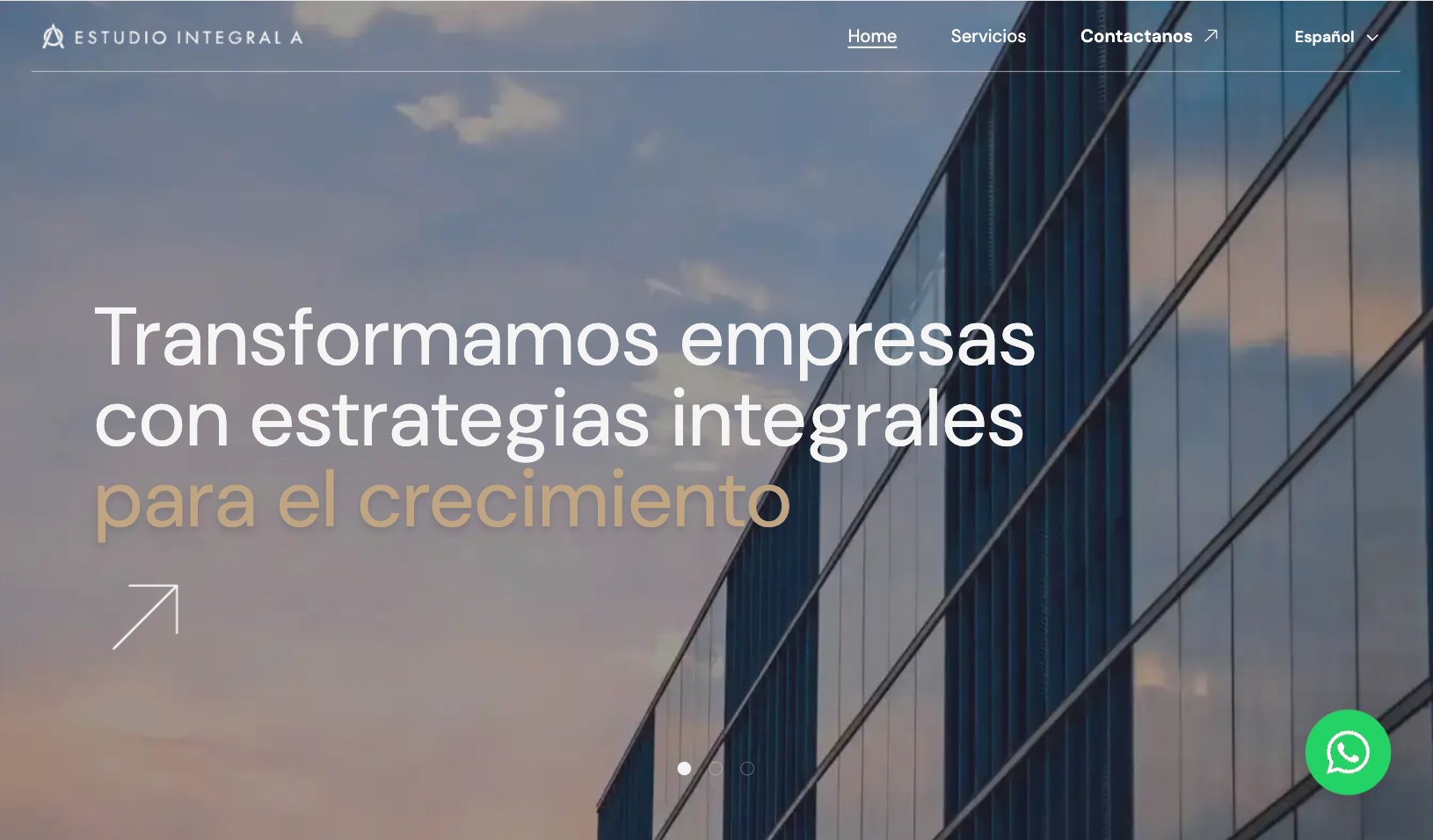 Landing Page - Estudio Integral A